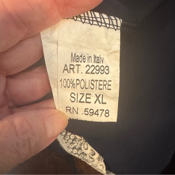 VALENTINA NALDI Lace Trim Slip dress - Picture 5 of 6